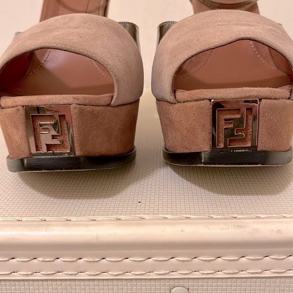 Fendi Suede Platform Heels - Picture 14 of 15